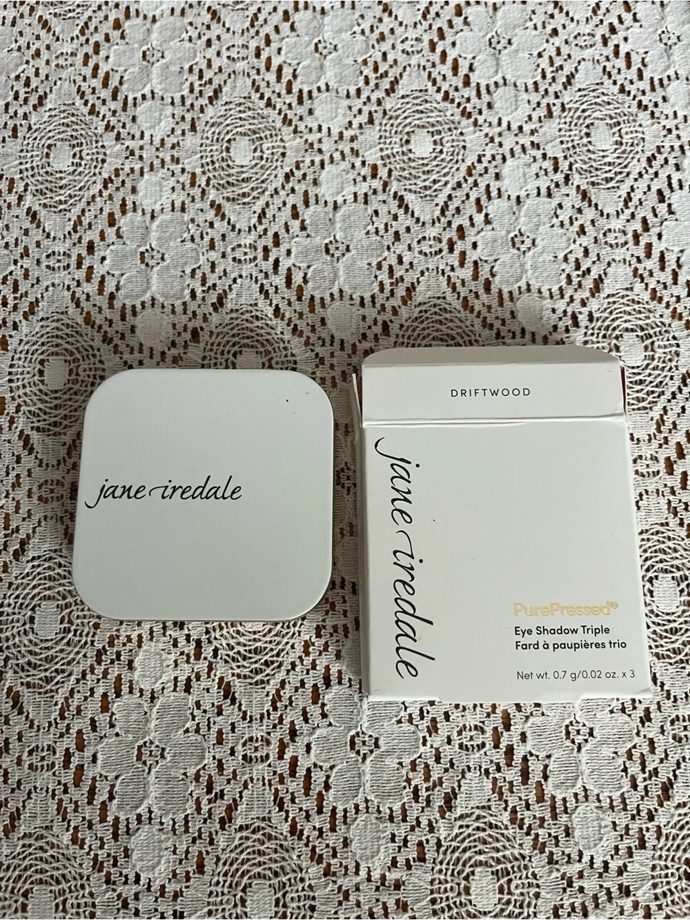 Jane Iredale Pure Pressed Eye Shadow Triple Compact, Driftwood